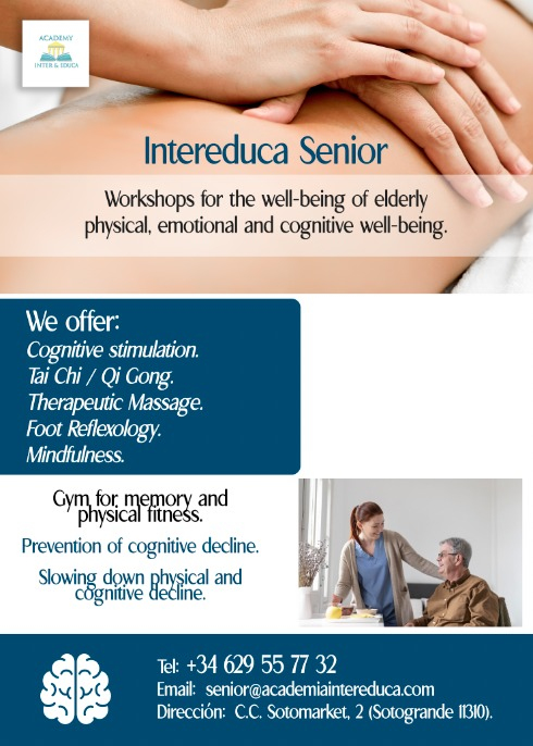 Terapia para el bienestar de las personas mayores en Sotogrande, Alcaidesa, La Línea, San Roque y Gibraltar