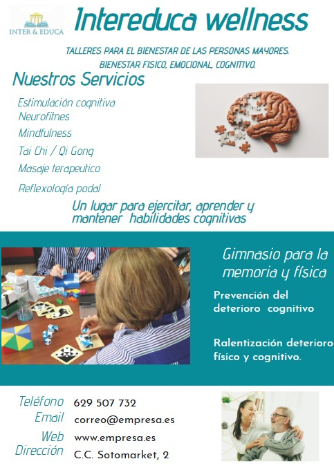 Terapia para el bienestar de las personas mayores en Sotogrande, Alcaidesa, La Línea, San Roque y Gibraltar